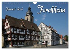 Bummel durch Forchheim (Wandkalender 2025 DIN A4 quer), CALVENDO Monatskalender