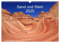 Sand und Stein 2025 (Wandkalender 2025 DIN A3 quer), CALVENDO Monatskalender
