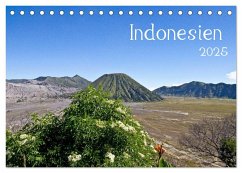 Indonesien (Tischkalender 2025 DIN A5 quer), CALVENDO Monatskalender