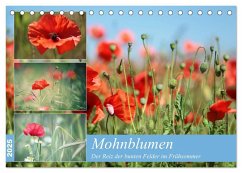 Mohnblumen (Tischkalender 2025 DIN A5 quer), CALVENDO Monatskalender