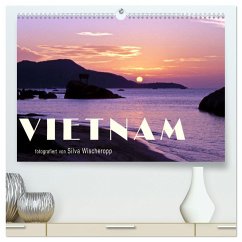 VIETNAM (hochwertiger Premium Wandkalender 2025 DIN A2 quer), Kunstdruck in Hochglanz
