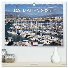 Dalmatien 2025 (hochwertiger Premium Wandkalender 2025 DIN A2 quer), Kunstdruck in Hochglanz - Calvendo;Witkowski, Rainer