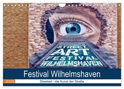 Streetart - die Kunst auf der Straße (Wandkalender 2025 DIN A4 quer), CALVENDO Monatskalender - Calvendo;Klesse, Andreas