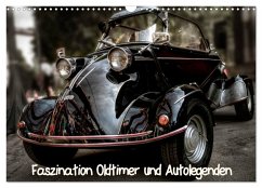 Faszination Oldtimer und Autolegenden (Wandkalender 2025 DIN A3 quer), CALVENDO Monatskalender - Calvendo;Swierczyna, Eleonore