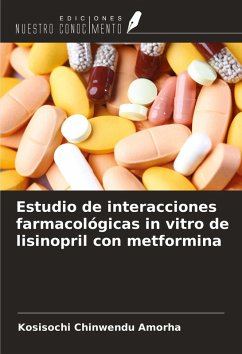 Cover Estudio de interacciones farmacológicas in vitro de lisinopril con metformina