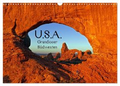 USA - Grandioser Südwesten (Wandkalender 2025 DIN A3 quer), CALVENDO Monatskalender - Calvendo;Voß, Michael