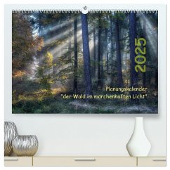 Planungskalender Märchenwald 2025 (hochwertiger Premium Wandkalender 2025 DIN A2 quer), Kunstdruck in Hochglanz
