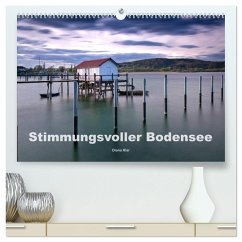Stimmungsvoller Bodensee (hochwertiger Premium Wandkalender 2025 DIN A2 quer), Kunstdruck in Hochglanz