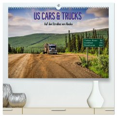 US Cars & Trucks in Alaska / CH-Version (hochwertiger Premium Wandkalender 2025 DIN A2 quer), Kunstdruck in Hochglanz - Calvendo;Wenk, Marcel