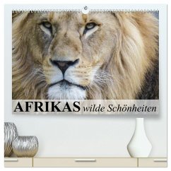 Afrikas wilde Schönheiten (hochwertiger Premium Wandkalender 2025 DIN A2 quer), Kunstdruck in Hochglanz