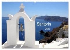 Santorin 2025 (Wandkalender 2025 DIN A2 quer), CALVENDO Monatskalender - Calvendo;Rigos, Petro