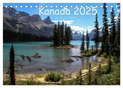 Kanada 2025 (Tischkalender 2025 DIN A5 quer), CALVENDO Monatskalender - Calvendo;Zimmermann, Frank