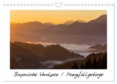 Bayerische Voralpen / Mangfallgebirge (Wandkalender 2025 DIN A4 quer), CALVENDO Monatskalender