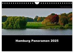 Hamburg Panoramen 2025 (Wandkalender 2025 DIN A4 quer), CALVENDO Monatskalender