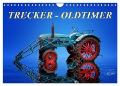 Trecker - Oldtimer (Wandkalender 2025 DIN A4 quer), CALVENDO Monatskalender