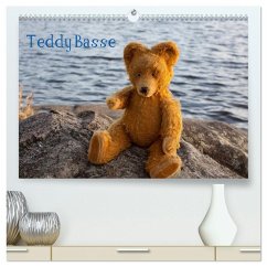 Teddy Basse (hochwertiger Premium Wandkalender 2025 DIN A2 quer), Kunstdruck in Hochglanz - Calvendo;rosin, Dirk