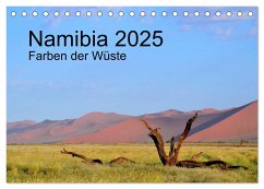 Namibia 2025 Farben der Wüste (Tischkalender 2025 DIN A5 quer), CALVENDO Monatskalender