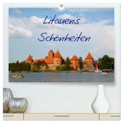 Litauens Schönheiten (hochwertiger Premium Wandkalender 2025 DIN A2 quer), Kunstdruck in Hochglanz - Calvendo