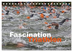 Fascination Triathlon (Tischkalender 2025 DIN A5 quer), CALVENDO Monatskalender