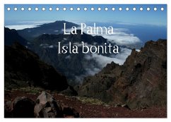 La Palma, Isla bonita (Tischkalender 2025 DIN A5 quer), CALVENDO Monatskalender