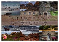 Farben der Bretagne (Wandkalender 2025 DIN A2 quer), CALVENDO Monatskalender