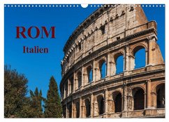 Rom-Italien / Geburtstagskalender (Wandkalender 2025 DIN A3 quer), CALVENDO Monatskalender