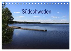 Südschweden (Tischkalender 2025 DIN A5 quer), CALVENDO Monatskalender - Calvendo;Braumann & T. Puth, H.