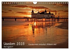 Usedom 2025 Rendezvous zwischen Ahlbeck und Heringsdorf (Wandkalender 2025 DIN A4 quer), CALVENDO Monatskalender