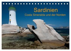 Sardinien Costa Smeralda und der Norden (Tischkalender 2025 DIN A5 quer), CALVENDO Monatskalender