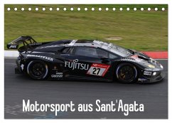 Motorsport aus Sant¿Agata (Tischkalender 2025 DIN A5 quer), CALVENDO Monatskalender