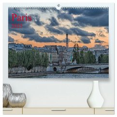 Paris (hochwertiger Premium Wandkalender 2025 DIN A2 quer), Kunstdruck in Hochglanz