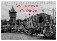 Willkommen in Cuxhaven (Tischkalender 2025 DIN A5 quer), CALVENDO Monatskalender - Calvendo;Kattobello