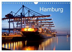 Hamburg (Wandkalender 2025 DIN A4 quer), CALVENDO Monatskalender