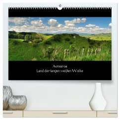 Aotearoa - Land der langen weißen Wolke (hochwertiger Premium Wandkalender 2025 DIN A2 quer), Kunstdruck in Hochglanz - Calvendo;Plettscher, Wolfram