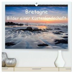 Bretagne - Bilder einer Küstenlandschaft (hochwertiger Premium Wandkalender 2025 DIN A2 quer), Kunstdruck in Hochglanz - Calvendo;Hoffmann, Klaus