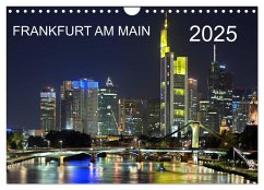 Frankfurt am Main (Wandkalender 2025 DIN A4 quer), CALVENDO Monatskalender