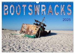 Bootswracks (Wandkalender 2025 DIN A3 quer), CALVENDO Monatskalender - Calvendo;Gimpel, Frauke