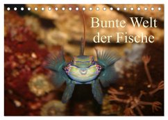 Bunte Welt der Fische (Tischkalender 2025 DIN A5 quer), CALVENDO Monatskalender - Calvendo;Mielewczyk, Barbara