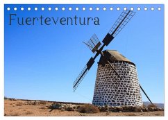 Fuerteventura (Tischkalender 2025 DIN A5 quer), CALVENDO Monatskalender