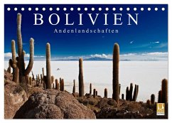 Bolivien Andenlandschaften (Tischkalender 2025 DIN A5 quer), CALVENDO Monatskalender - Calvendo;Ritterbach, Jürgen