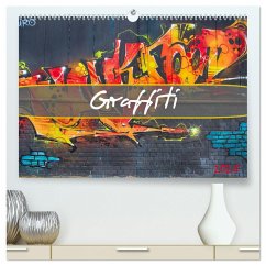 Graffiti (hochwertiger Premium Wandkalender 2025 DIN A2 quer), Kunstdruck in Hochglanz