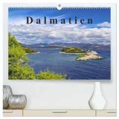 Dalmatien (hochwertiger Premium Wandkalender 2025 DIN A2 quer), Kunstdruck in Hochglanz