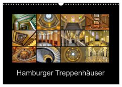 Hamburger Treppenhäuser (Wandkalender 2025 DIN A3 quer), CALVENDO Monatskalender - Calvendo;Hasche, Joachim