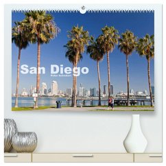 San Diego (hochwertiger Premium Wandkalender 2025 DIN A2 quer), Kunstdruck in Hochglanz