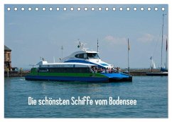 Die schönsten Schiffe vom Bodensee (Tischkalender 2025 DIN A5 quer), CALVENDO Monatskalender - Calvendo;Schroth, Karlheinz