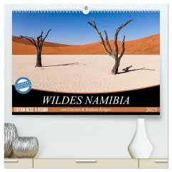 Wildes Namibia (hochwertiger Premium Wandkalender 2025 DIN A2 quer), Kunstdruck in Hochglanz