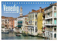 Venedig - Die traumhaft schöne Lagunenstadt (Tischkalender 2025 DIN A5 quer), CALVENDO Monatskalender