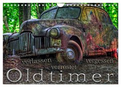 Oldtimer - verlassen verrostet vergessen (Wandkalender 2025 DIN A4 quer), CALVENDO Monatskalender - Calvendo;Adams foto-you.de, Heribert