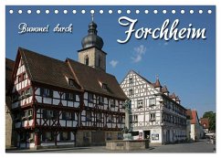 Bummel durch Forchheim (Tischkalender 2025 DIN A5 quer), CALVENDO Monatskalender