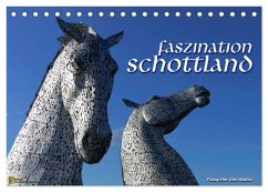 Faszination Schottland 2025 (Tischkalender 2025 DIN A5 quer), CALVENDO Monatskalender